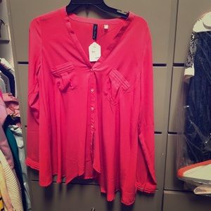 Final touch Long sleeve blouse small